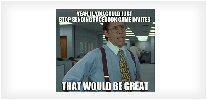 uitnodigingen voor spelletjes uitzetten facebook.