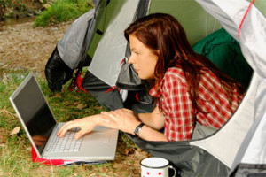 Wifi op de camping aanleggen.
